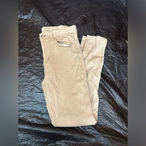 American Eagle Women’s Skinny Pants Khaki Jeans, size 12